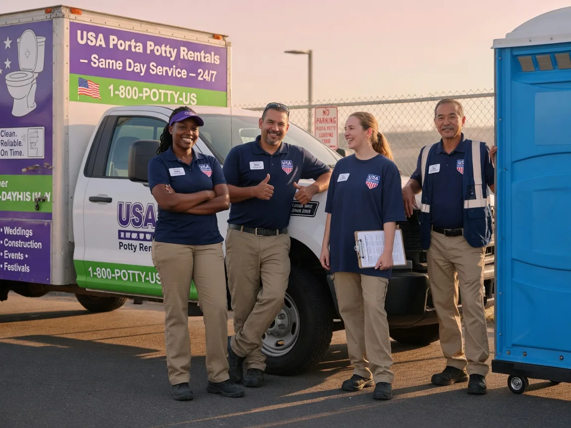 Porta Potty Rental company in Posey, CA